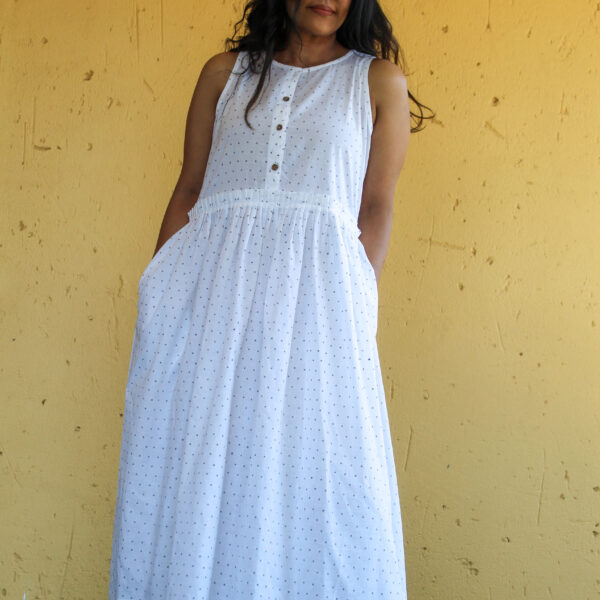 Sleeveless Tiered Dress